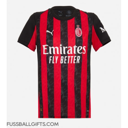 AC Milan Fußballbekleidung Heimtrikot Damen 2025-26 Kurzarm